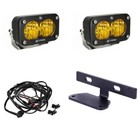 Baja Designs S2 Pro Dual Amber Lights Kit For Maverick R  10  Onx6 Bar W cover