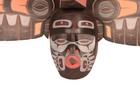 Northwest Coast Mask Kwakiutl - Vancouver Island Cedar Transformation portrait