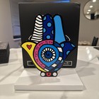 Hamsa  white Base  - Limited Edition Sculpture