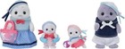 Sylvanian Families Seal Family Fs-51    4 Figures With Accessories New