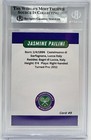Jasmine Paolini Signed 2024 Wimbledon Trading Card Autographed Bgs Beckett