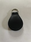Union Carpenters Black Leather Keychain