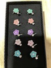 Paparazzi Rings- Starlet Shimmer- Kids Line- 10 Flower Wrap Around