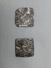 Two Silver Dirham Coins - Hispano Musulman  Almohad Caliphate  Xii A d 