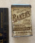 Vtg Baker   s Pure Ground Spices S f  Baker   Co Keokuk Ia  Cinnamon Rare