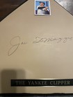 Joe Dimaggio Signed Home Plate Jsa  Loa