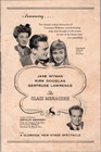 1950 Showplace Program Radio City Music Hall Theater Kirk Douglas Jane Wyman F21