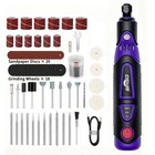 3 Speeds Rechargeable Cordless Rotary Tool Kit 82pc Accessories Mini Rotary Tool
