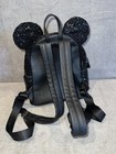 Disney Parks Loungefly Black Sequin Candy Corn Halloween Minnie Mouse Backpack