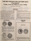 Large Cents  Mcintyre s June 1988 Roy Rauch Coll  Auction Catalog -  59227654     