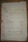1899  Stock Certificate  The Acacia Gold Mining Company