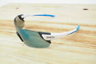 Smith Attack Chromapop Cycling Sunglasses White W  Gray   Rose Lenses