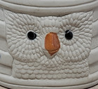 Vintage Ceramic Owl Planter Watering Can Design Succulents Cactus Small Flowers