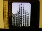 Soviet Food Trust Office Bldg  Moscow  Russia  C1930s Magic Lantern Glass Slide