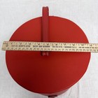 Vtg Ladies Retro Everbest Red Hat Box Container Classic Style Euc Fashion