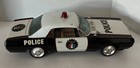 Vintage 16    Asakusa Mercury Cougar Highway Patrol Police Tin Car Toy Japan
