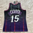 Mitchell   Ness Toronto Raptors Vince Carter  15 Swingman Jersey Mens Size Xl