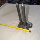 Vintage 2 Hole Tapered Candle Tin Mold 8 Inches Tall Great Condition