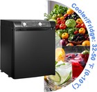 Smad Gas Fridge Propane Refrigerator Rv Dorm Compact Freestanding Ac dc 1 4cu Ft
