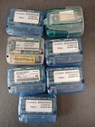 Qty 7    vintage Motorola Talkabout Pager Clear Translucent Blue Teal Parts Only