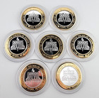 Las Vegas Lot Of 7  10 Gaming Token Four Queens Hotel And Casino
