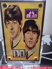 John Lennon   Paul Mccartney Authentic Worn Clothing Piece Shea Stadium Display