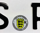 Porsche Stuttgart Front German License Plate
