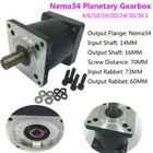 Nema23 34 42 52 Planetary Gearbox Gear Head Speed Reducer For Stepper Motor Cnc