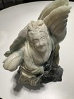             Hand-carved Asian Immortal Stone Sculpture            