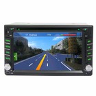 6 2  Gps Navigation Double Din Car Stereo Dvd Radio Player Blueteeth Fm   8g Map