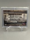 Topps Walking Dead Evolution Sonequa Martin-green sasha Relic Card