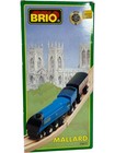 Vintage Brio Mallard Lner Train 33413 Wooden Train Boxed With Leaflet 1992