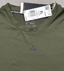 New Adidas Techfit Compression Training Long Sleeve Shirt Army Green Men   s Sz Xl