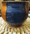 Vintage Studio Art Pottery Drip Glazed Small Planter Vase Mcm 3 5 