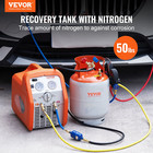 50 Lbs Refrigerant Recovery Tank - 400 Psi Portable Cylinder With Y-valve For Li