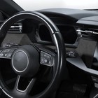 Car Interior Console Dashboard Panel Trim Compatible With Audi A3 Suede Black