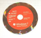 Microsoft Windows 7 Home Premium Upgrade 2-dvd 32-bit  64-bit W product Key Read