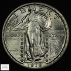 1918 S Standing Liberty Silver Quarter 25c  ms Unc Uncirculated 