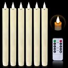 6pcs Led Flameless Candle Light Remote Control Operated Flickering Party Decor