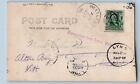 West Lebanon Maine Me Postcard Rppc Photo Children Scene Field 1907 Antique