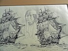 Nathan Olney Signed And Numbered Lithograph   1 Of 5  1973 Yakima 1820 s Indian