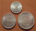 Cambodia-1959-3 Coin Bu Set-10  20  50 Sen-norodom Suramarit-km  s 54-56     Ghs