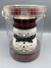 Yankee Candle Snowman Luminary Tea Light Holder Sparkling Cinnamon 2016 New