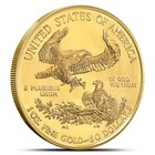 1 Oz American Gold Eagle Coin  random Year  Abrasions  Scruffy 