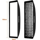 Us Godox Sk400ii 400ws Studio Flash Strobe barndoor 35 160cm Softbox 2m Stand K