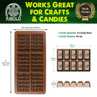 Small Mushroom Chocolate Bar Silicone Candy Mold Trays  2 Pack