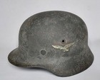 Ww Ii Ww2 German Helmet M40 Size 66 Camouflage