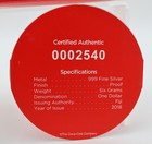 Coca-cola 2018 Fiji  1 Silver Proof Coin  999 Fine 6g Bottle Cap W  Box   Coa