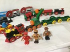 Brio Mixed Wooden Magnetic Train   Wagon  Clever Crane  Polar Express  etc