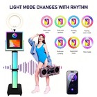Portable Photo Booth With Printer Stand selfie Station For Event Rental Business